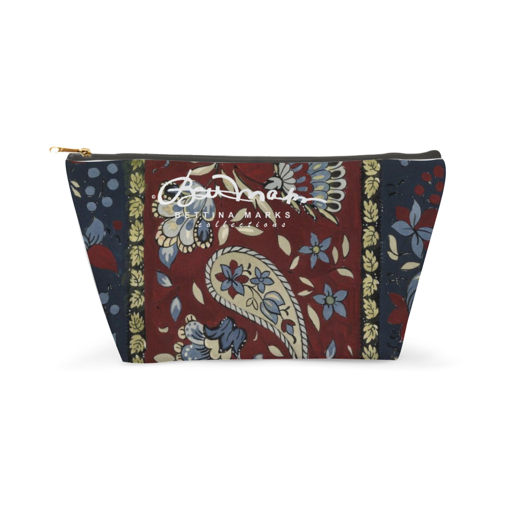 Paisley Stripe Accessory Pouch T-Bottom