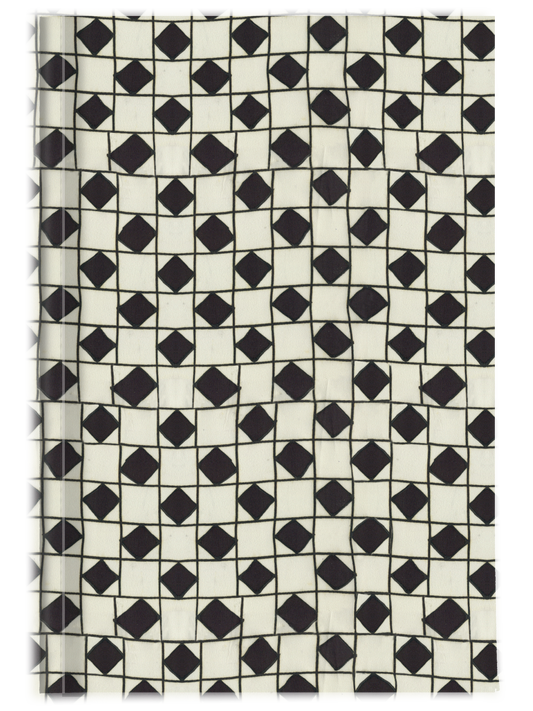 B&W Checkerboard Journal