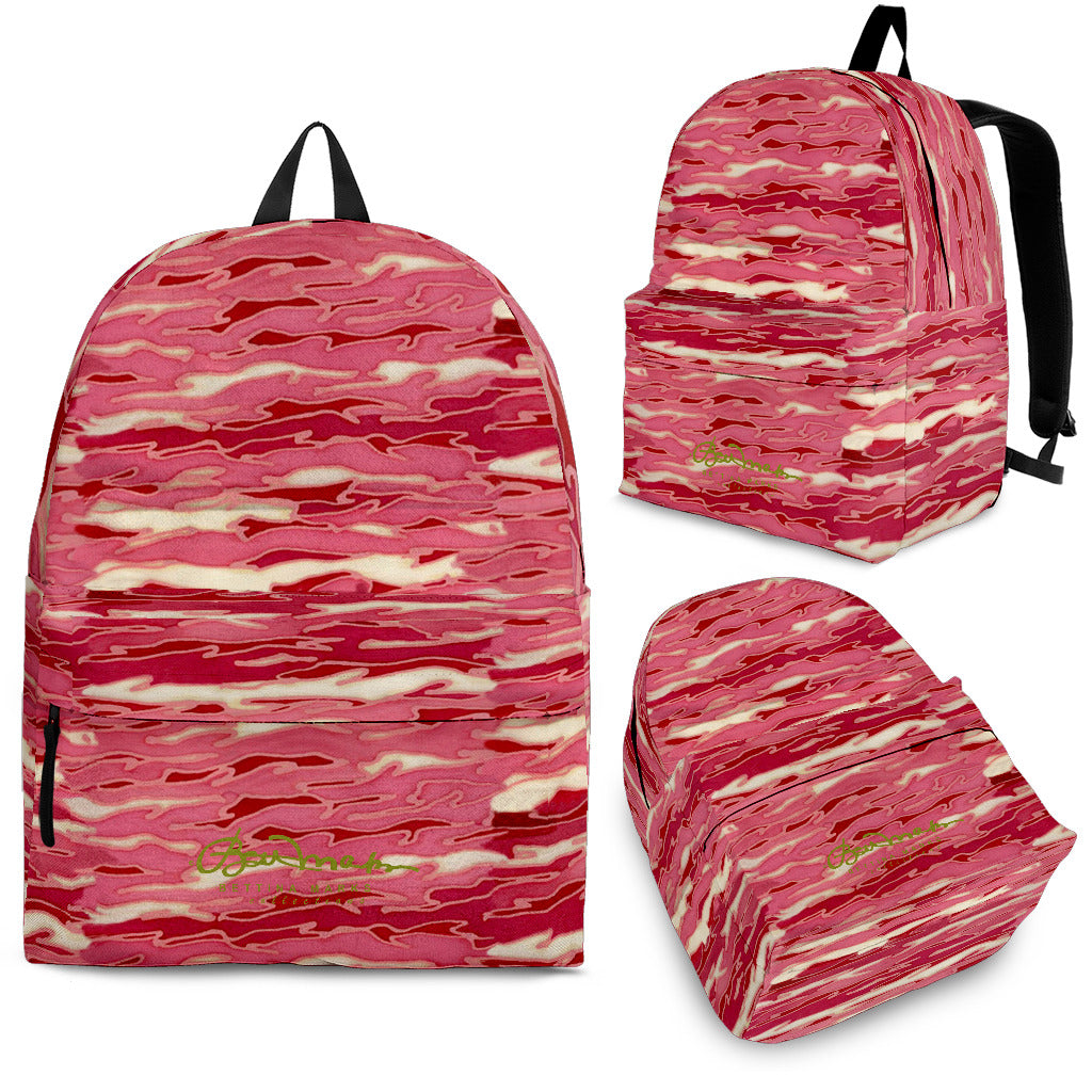 Pink Camouflage Lava Back Pack
