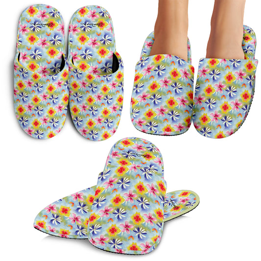 Sunrise Floral Slipper