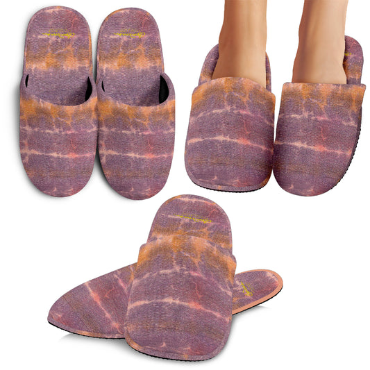 Purple Sunset Tie Dye Slipper
