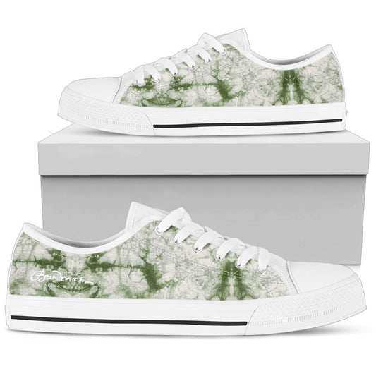 Sage Tie Dye Low Top Sneakers