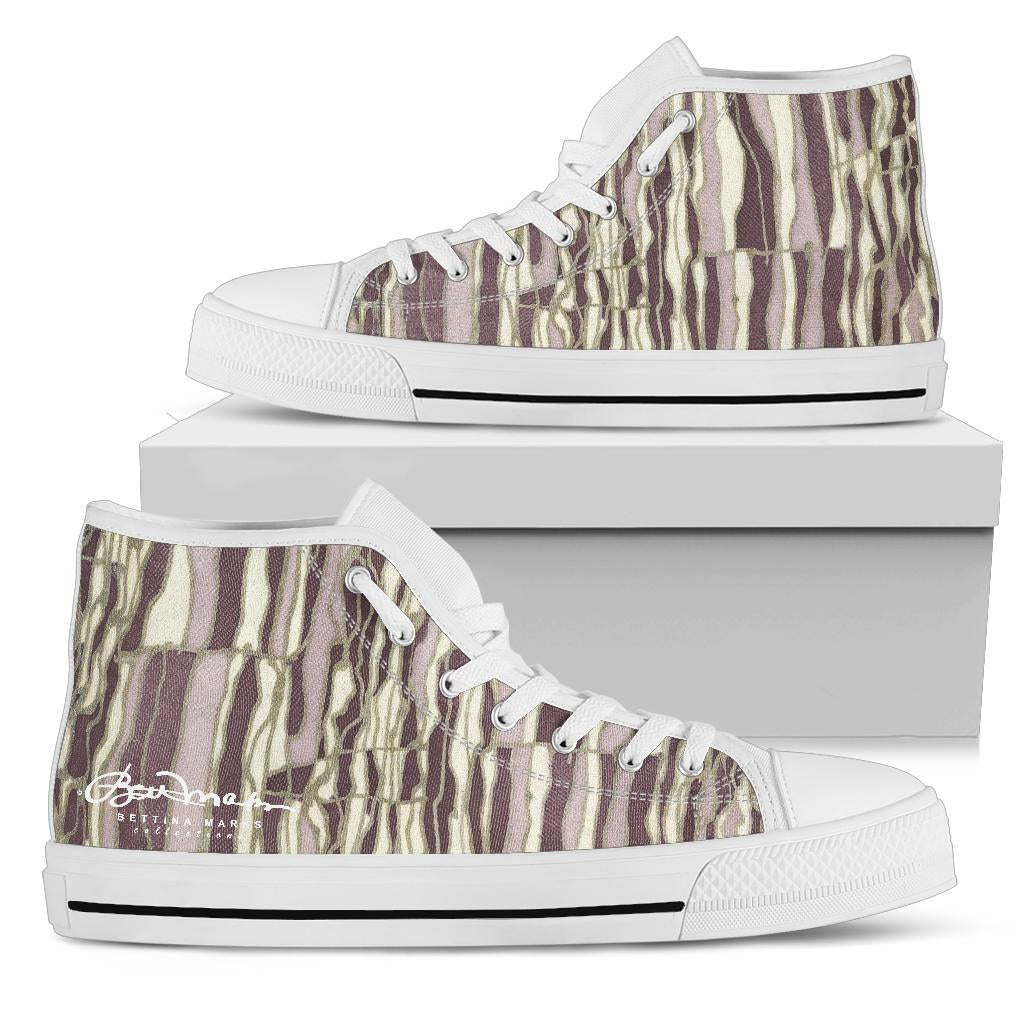 Techno High Top Sneakers