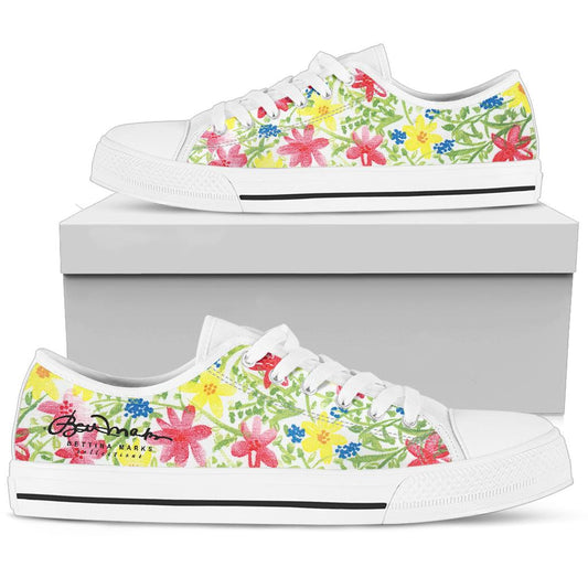 Wildflower Low Top Sneakers