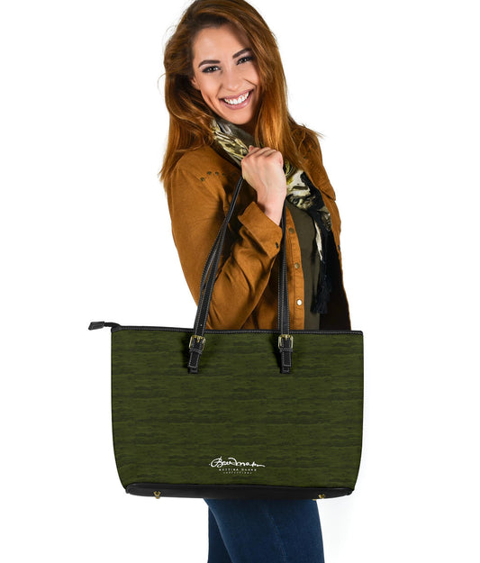 Army Camouflage Lava Large Tote Bag