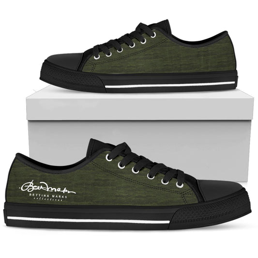 Army Camouflage Lava Low Top Sneakers