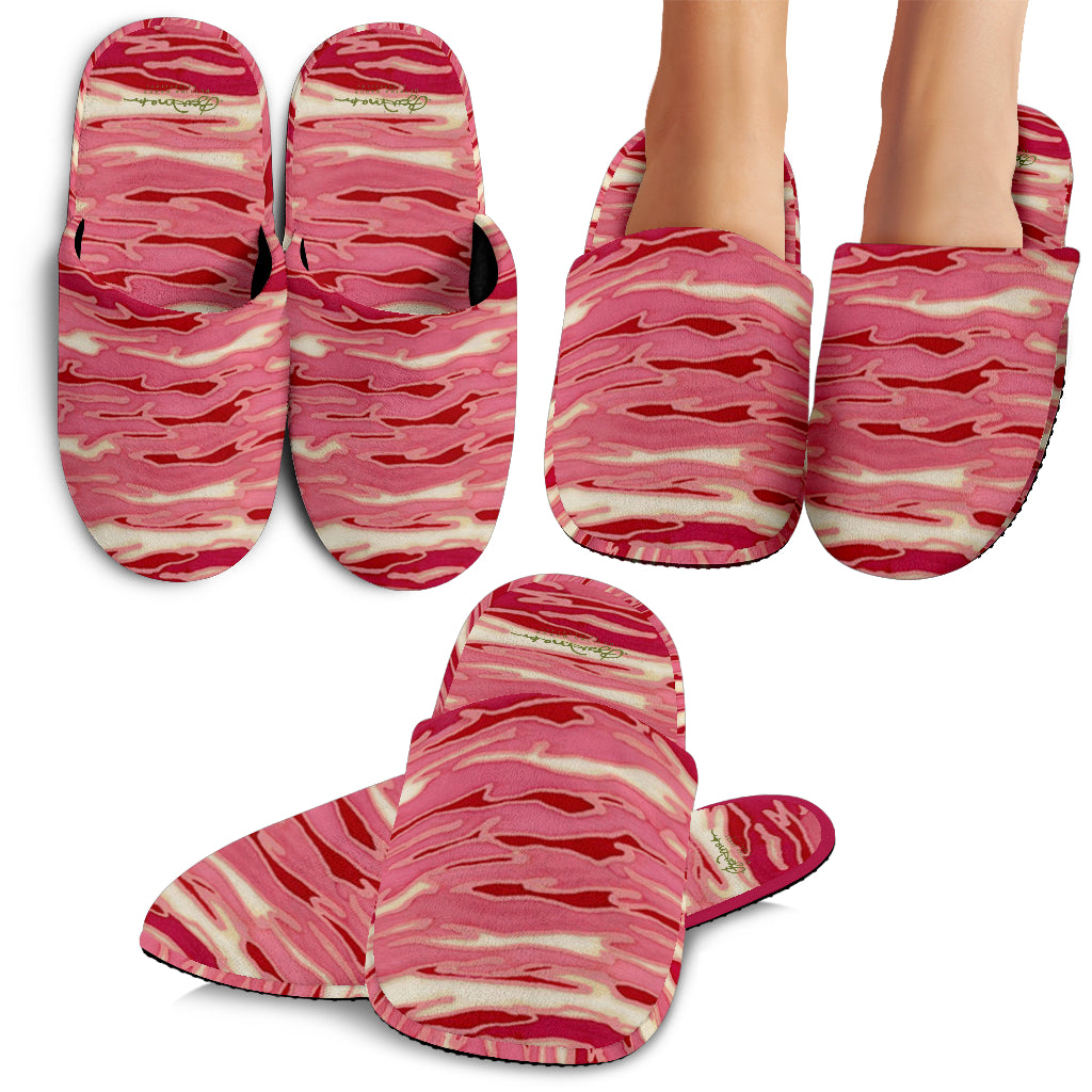 Pink Camouflage Lava Slippers