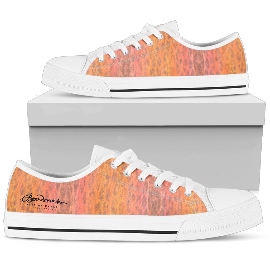 Ombre Leopard Low Top Sneakers