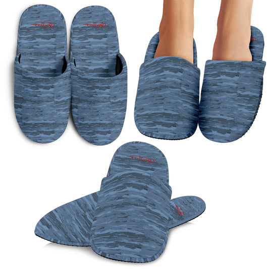Steel Blue Camouflage Lava Slipper