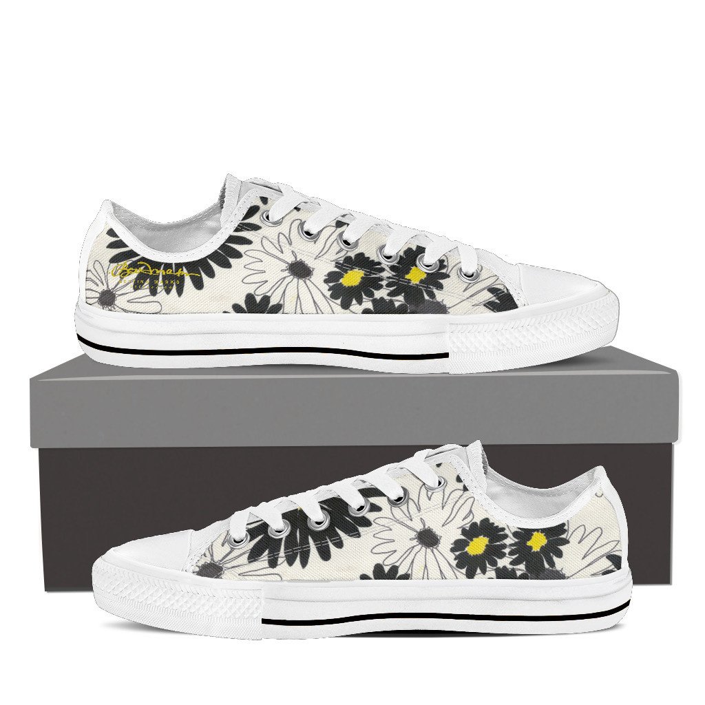Daisy Women's White Low Top Sneakers