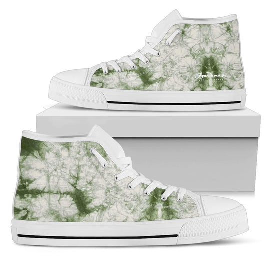Sage Tie Dye High Top Sneakers