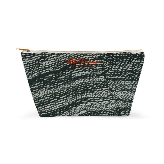 Tire Scribbles Design -- Accessory Pouch T-Bottom