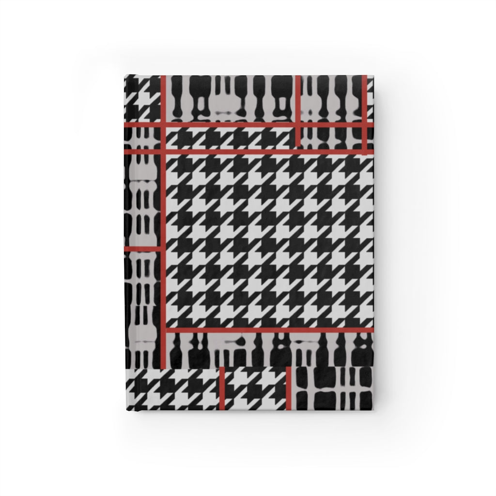 Plaid Houndstooth Journal