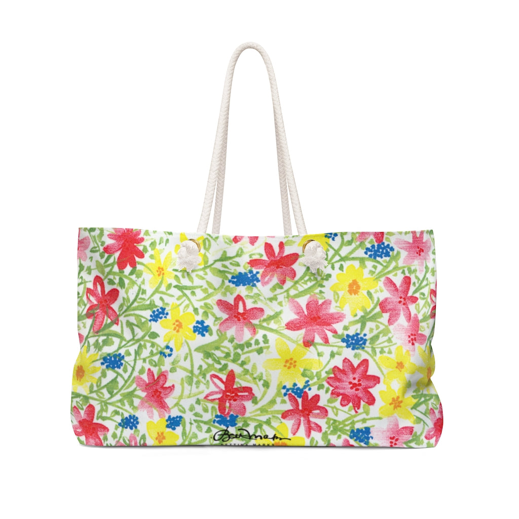 Wildflowers Weekender Bag