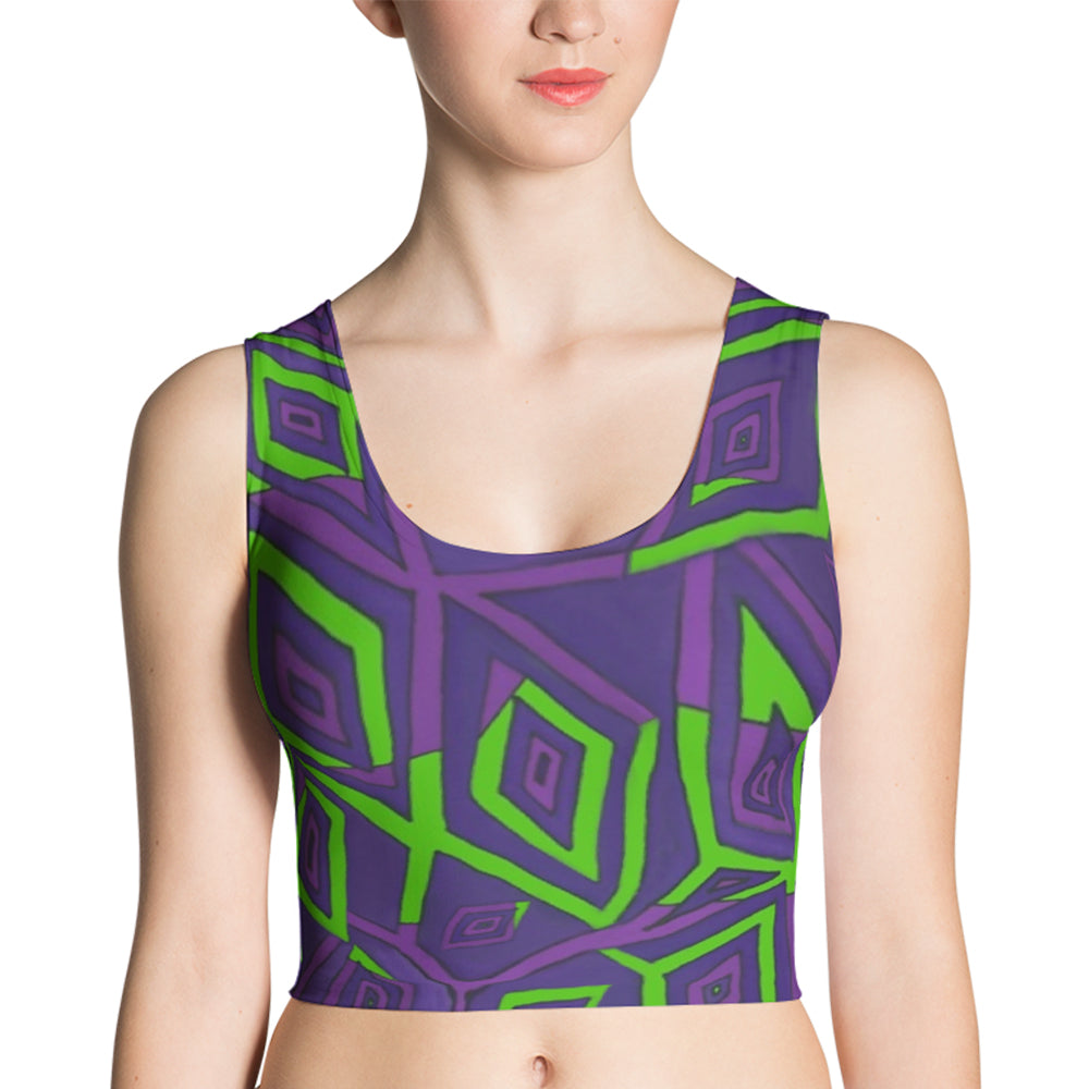 Joker Madness Fitted Crop Top