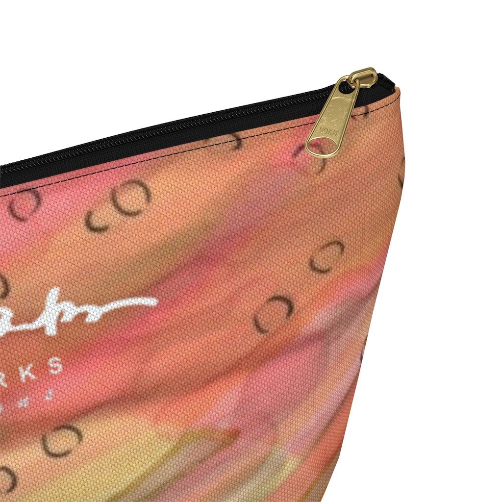 Dreamy Floral Accessory Pouch w T-bottom