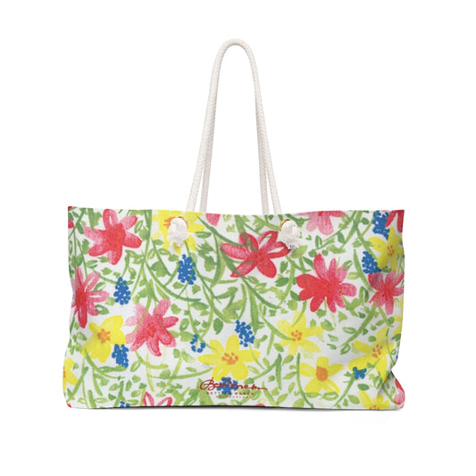 Wildflower Weekender Bag