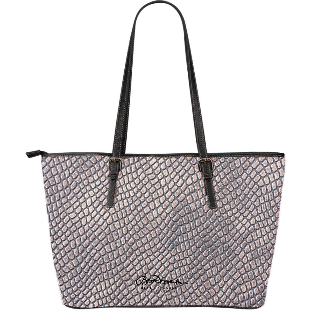 Croc Print Large Tote Bag