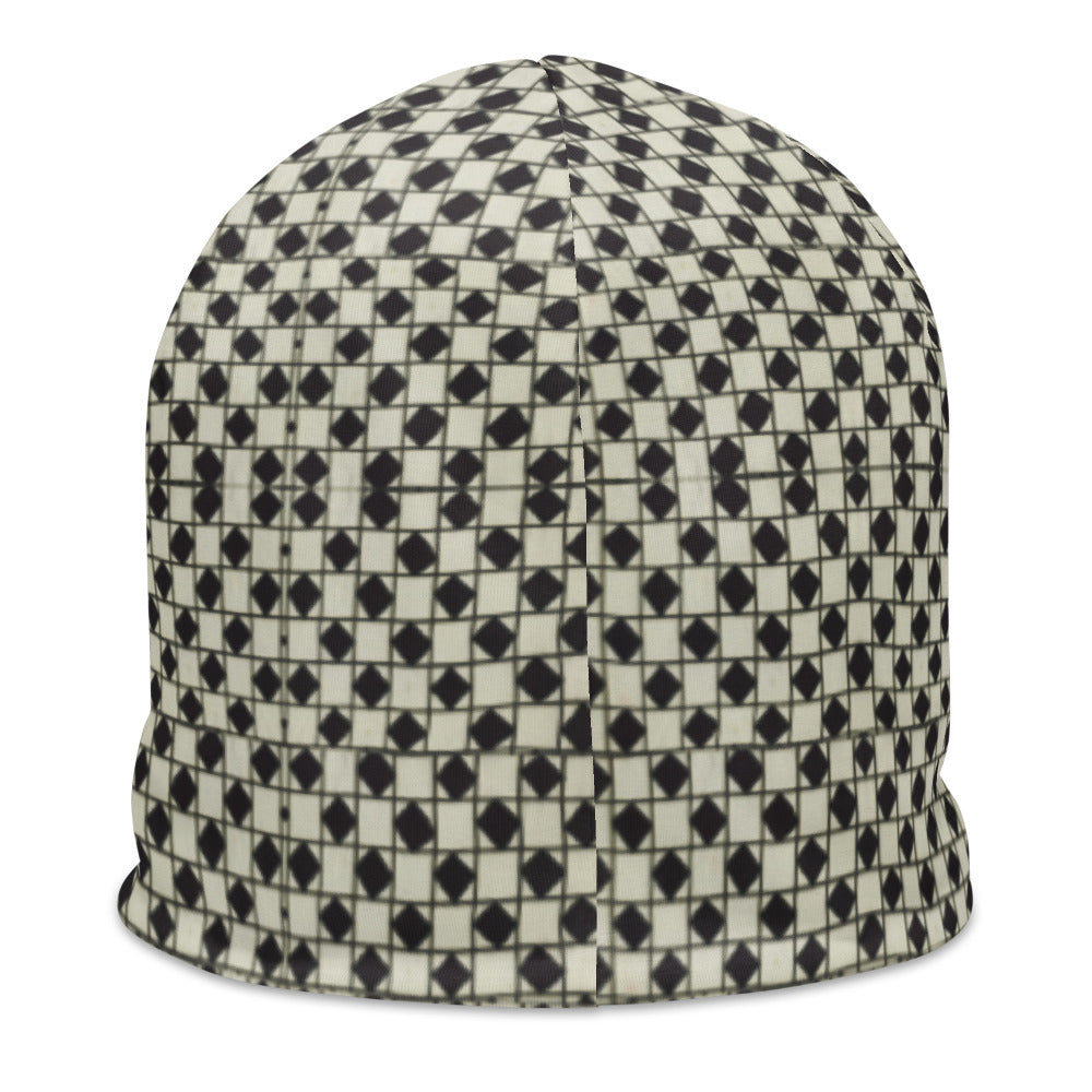 BW Optical All-Over Print Beanie