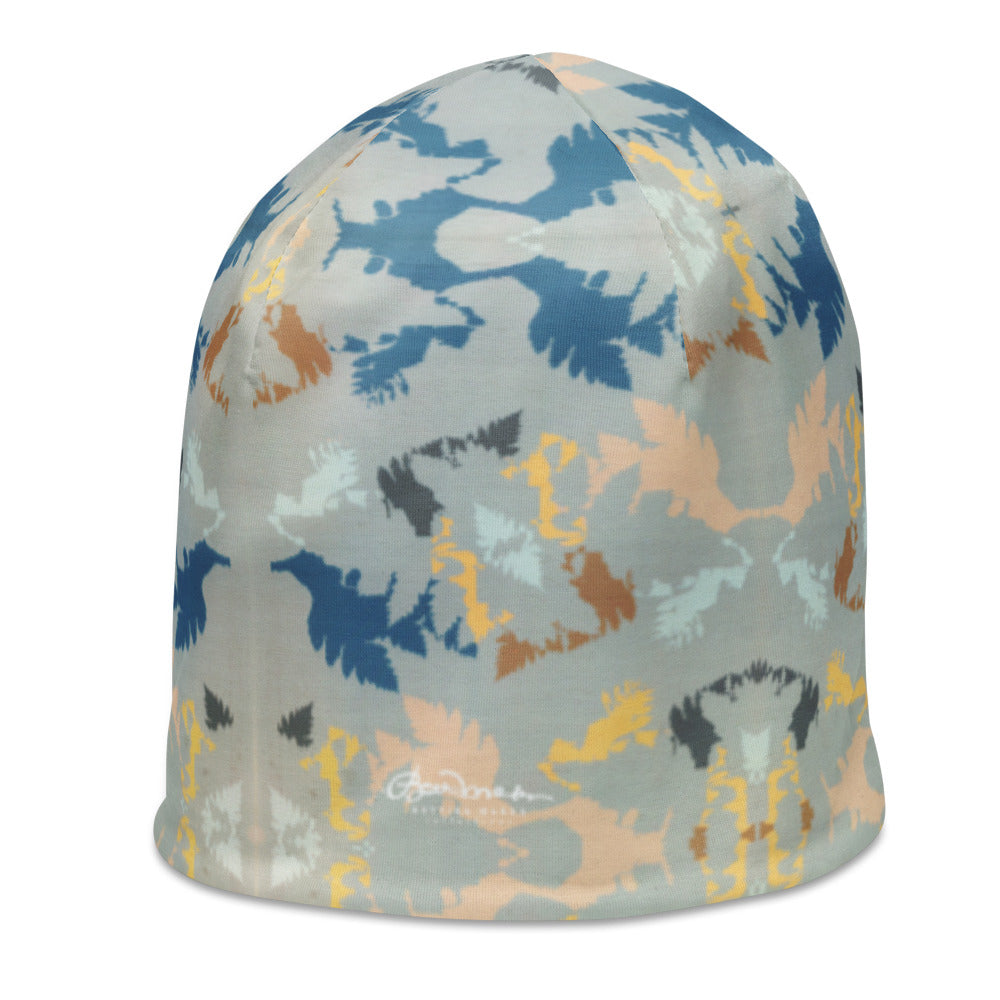 Abstract Forest All-Over Print Beanie