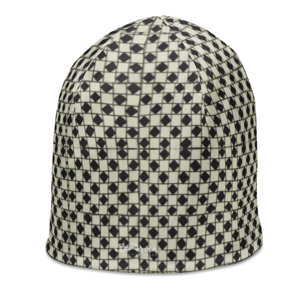 BW Optical All-Over Print Beanie