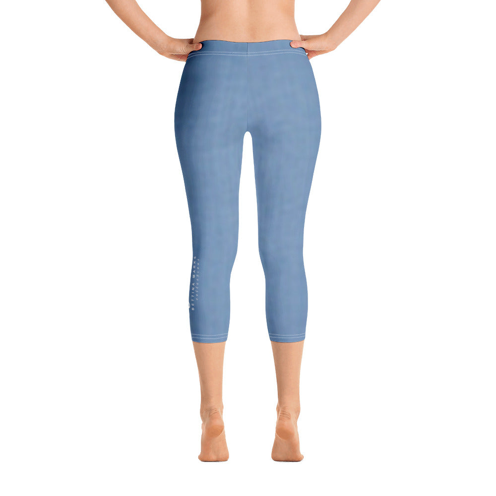 Lapis Space Capri Leggings