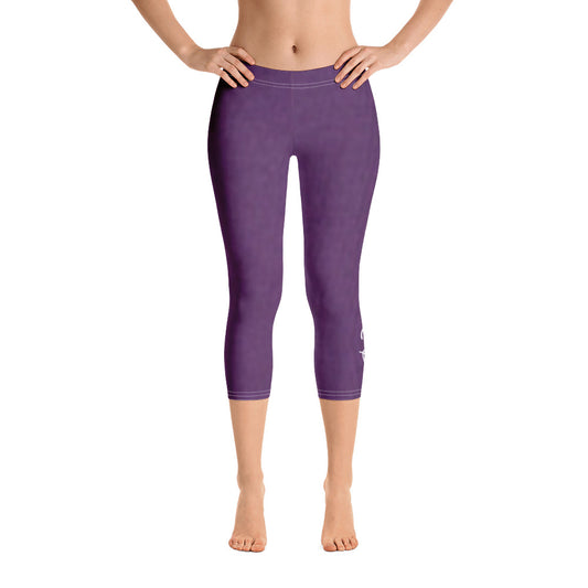 Royal Purple Capri Leggings