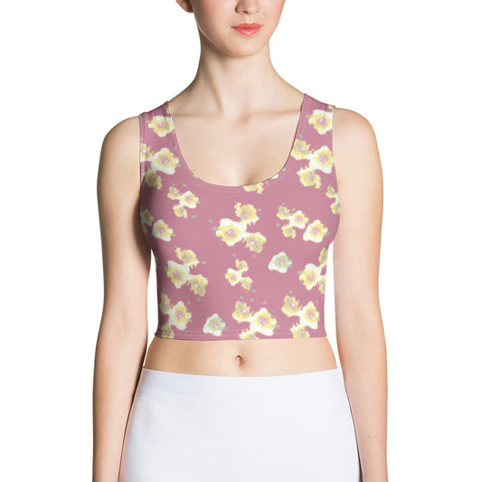 Starburst Floral Crop Top