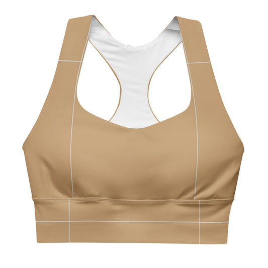 Camel Longline sports bra