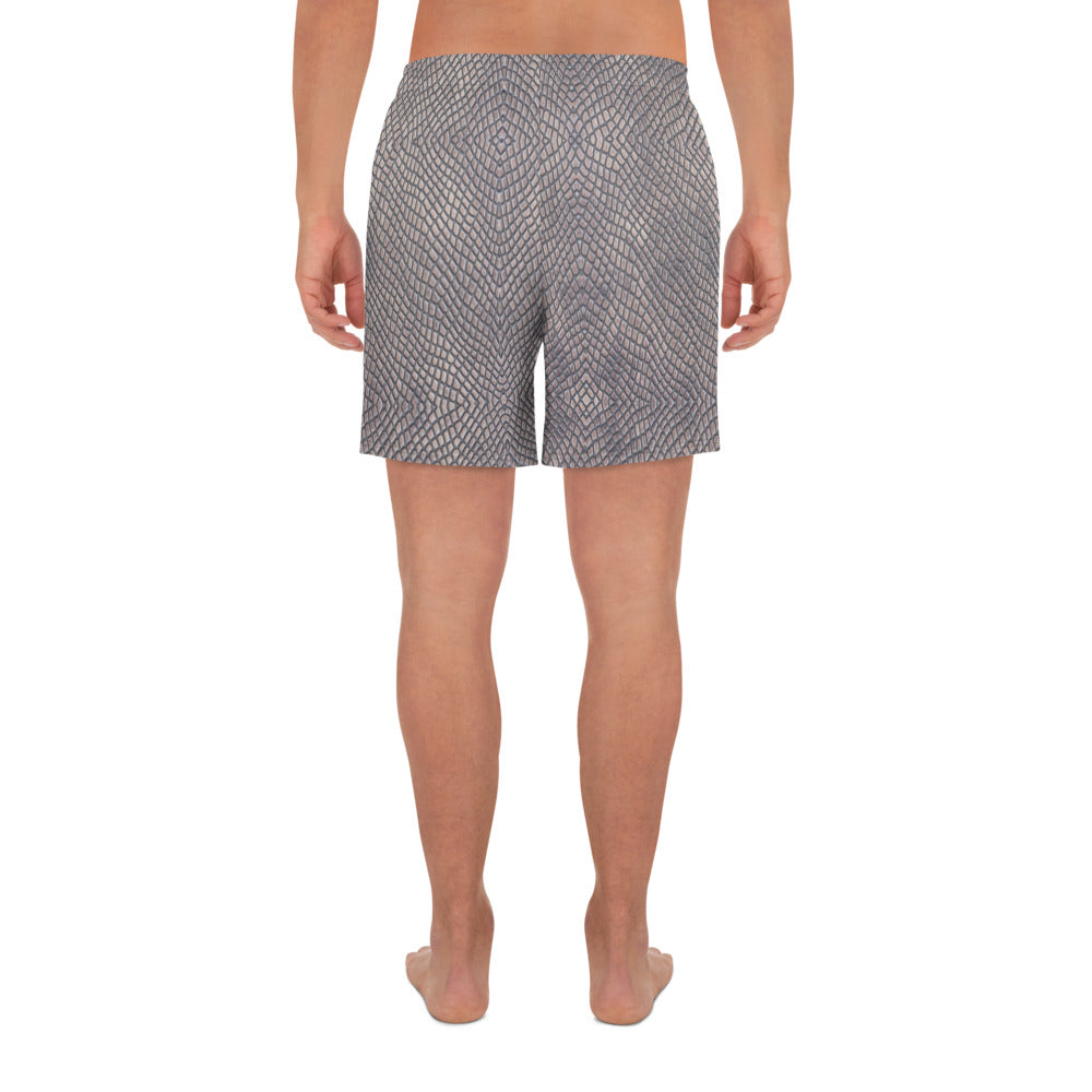 Croc Print Mens Shorts