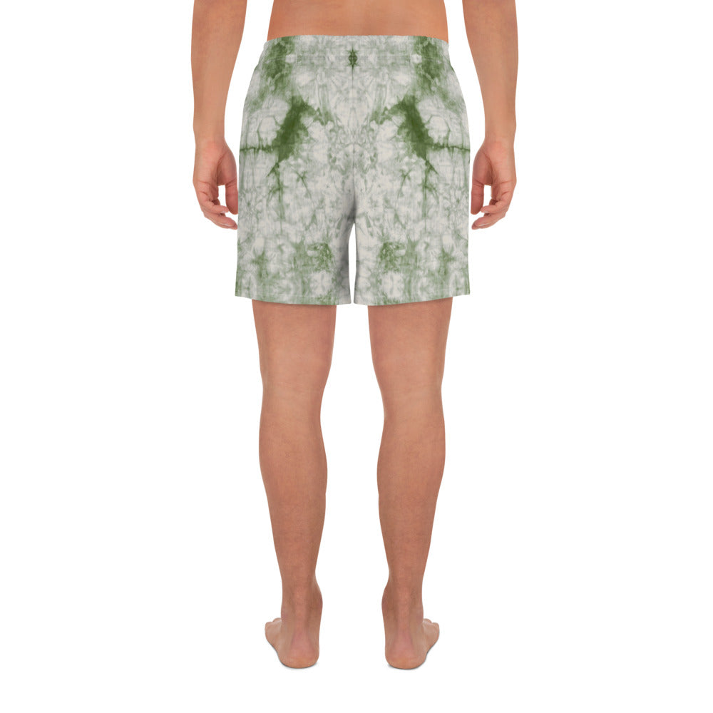 Sage Tie Dye Mens Shorts