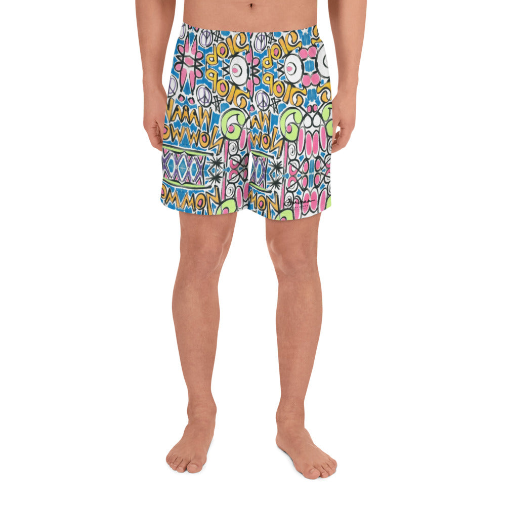 Stop War Now Graffiti Mens Shorts