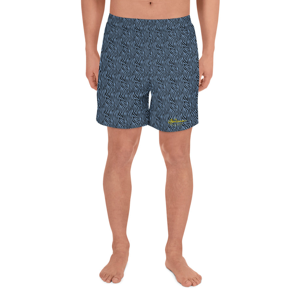 Blue Zebra Mens Shorts