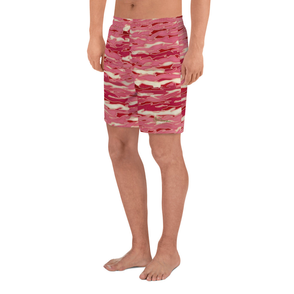 Pink Camouflage Lava Mens Shorts