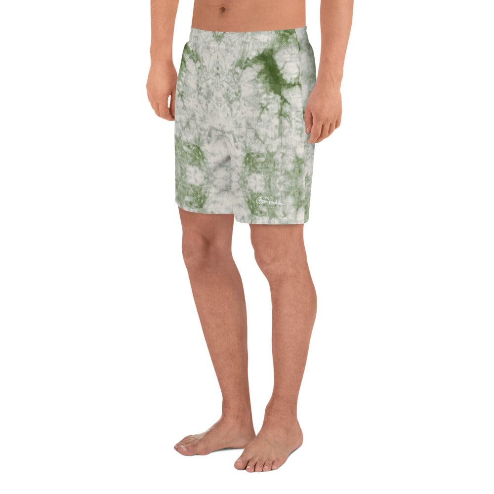 Sage Tie Dye Mens Shorts