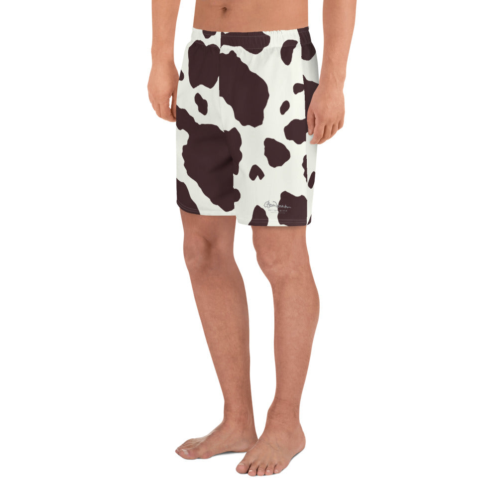 BW Pony Skin Men's Athletic Long Shorts