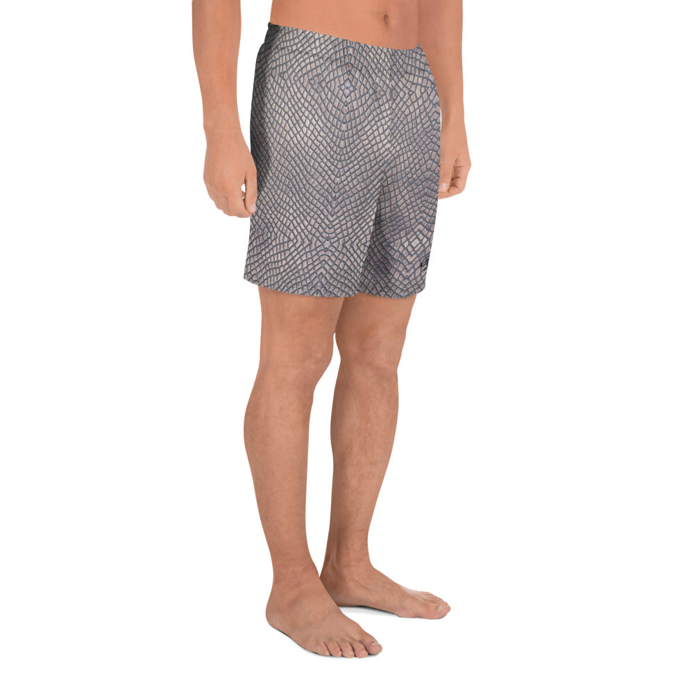 Croc Print Mens Shorts