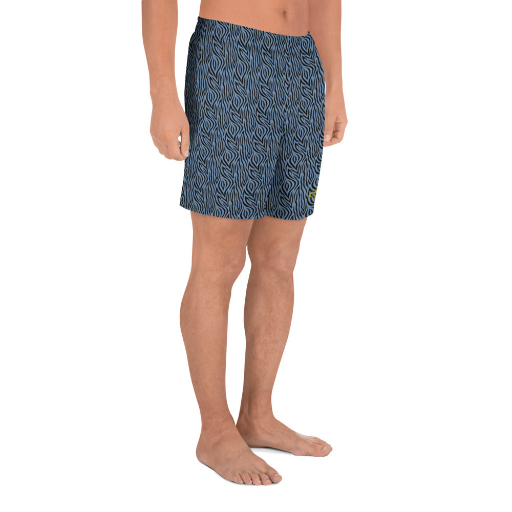 Blue Zebra Mens Shorts