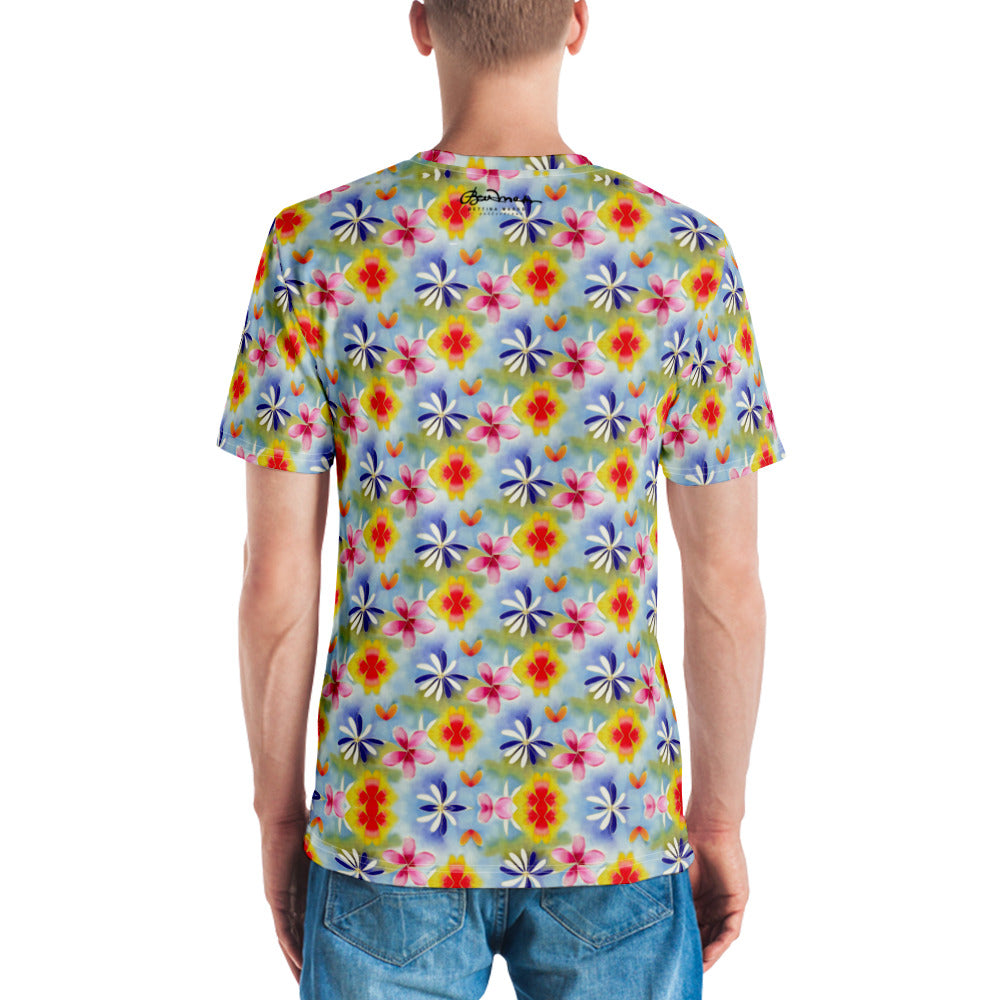 Sunrise Floral Men's T-shirt