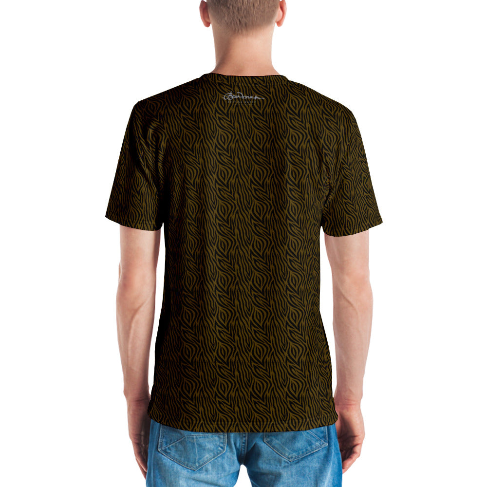 Olive Zebra Men's T-shirt