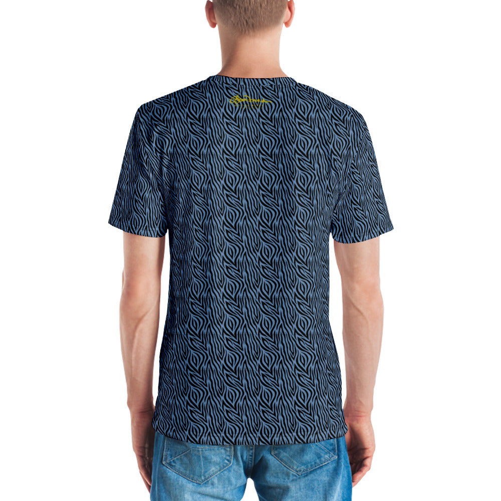 Blue Zebra Men's T-shirt