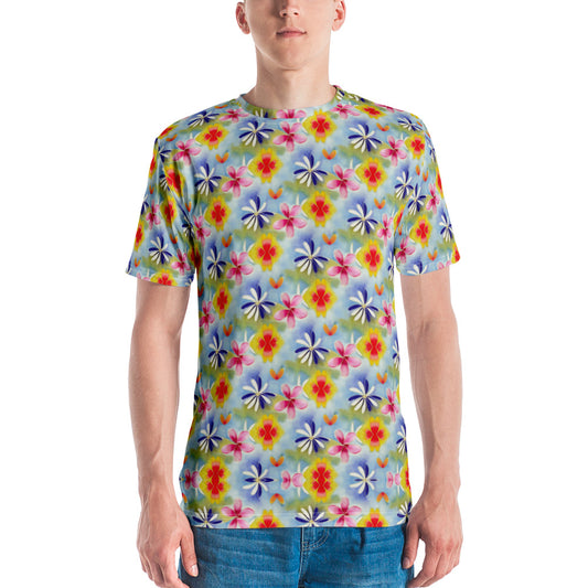 Sunrise Floral Men's T-shirt