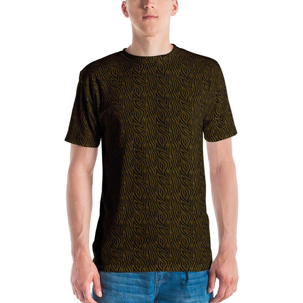 Olive Zebra Men's T-shirt