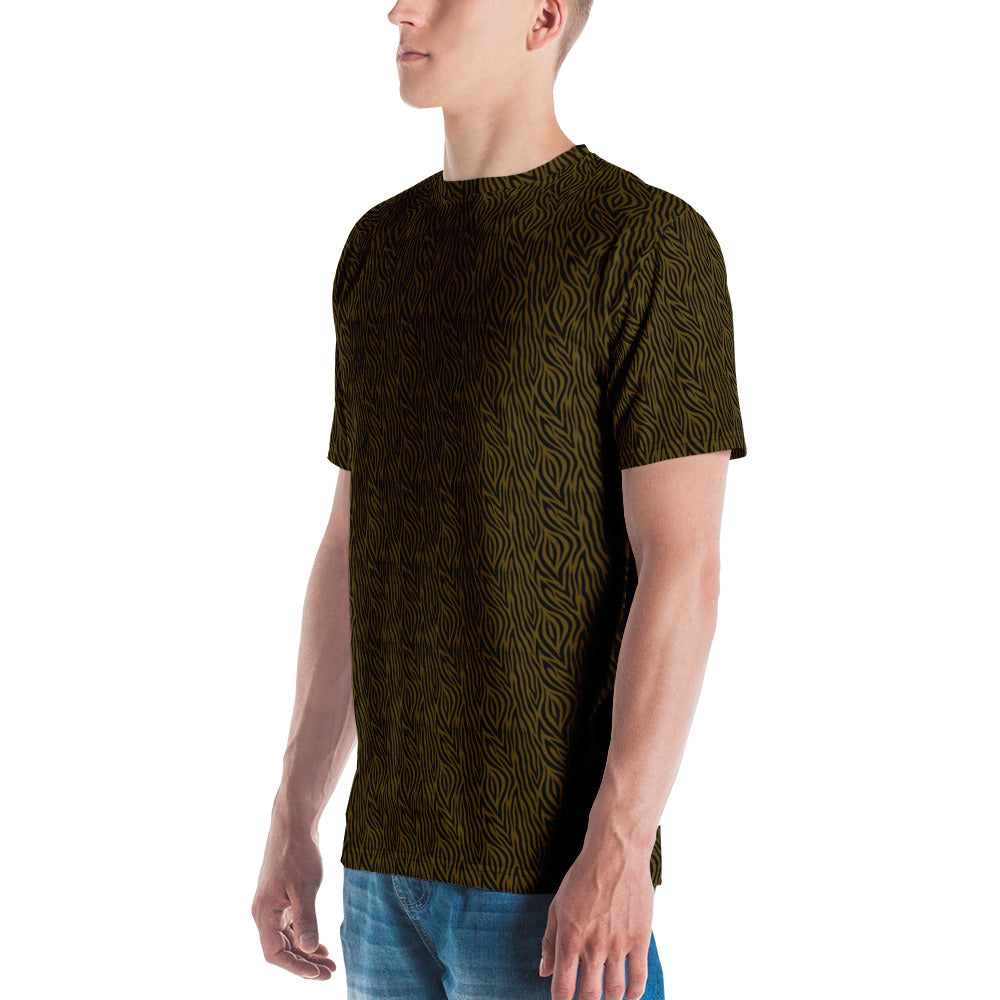 Olive Zebra Men's T-shirt