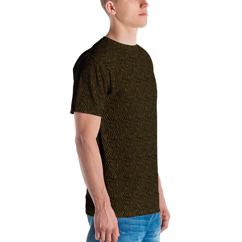 Olive Zebra Men's T-shirt