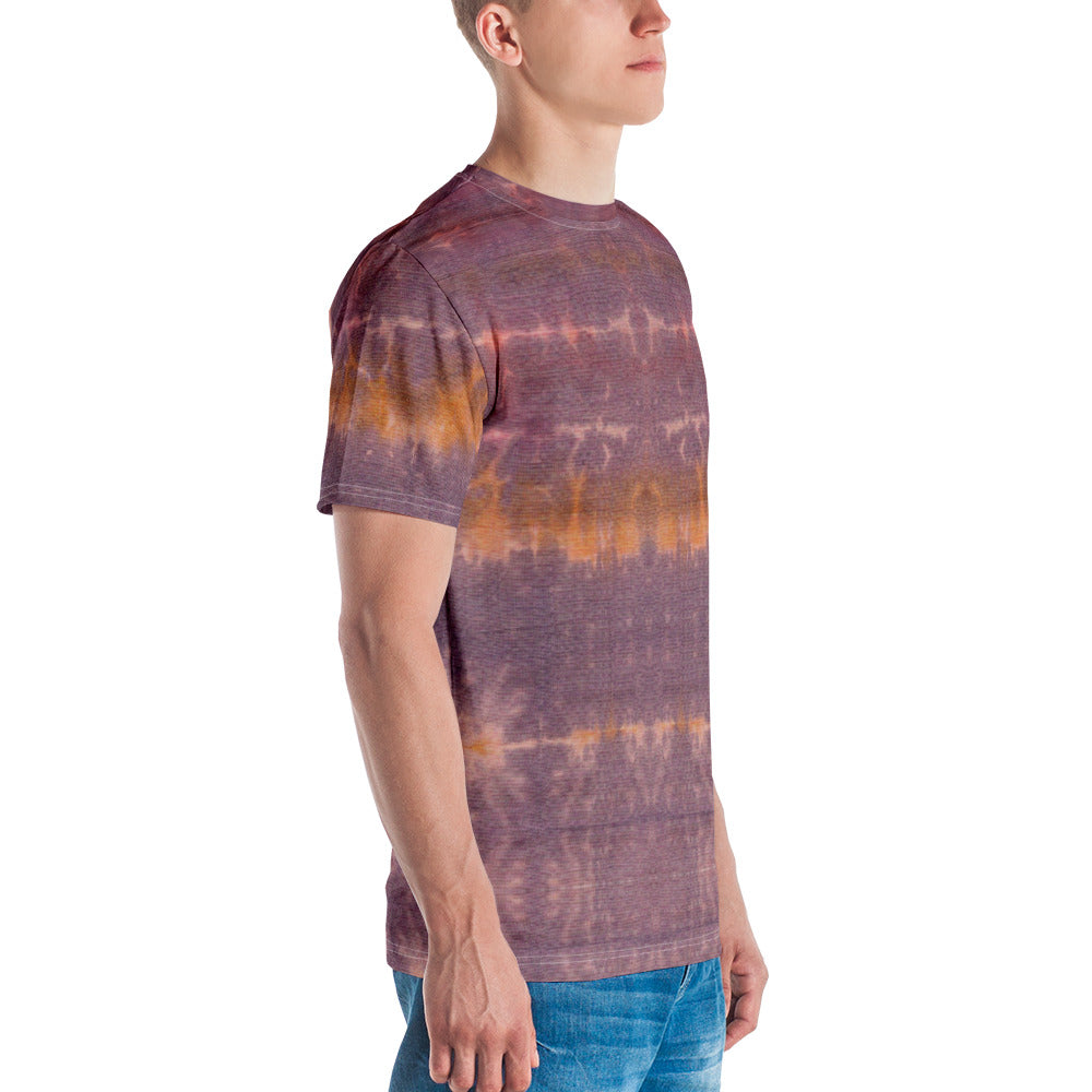 Purple Sunset Tie Dye Men's T-shirt