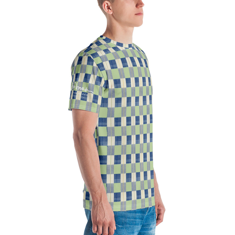 Checkerboard Plaid Men's t-shirt