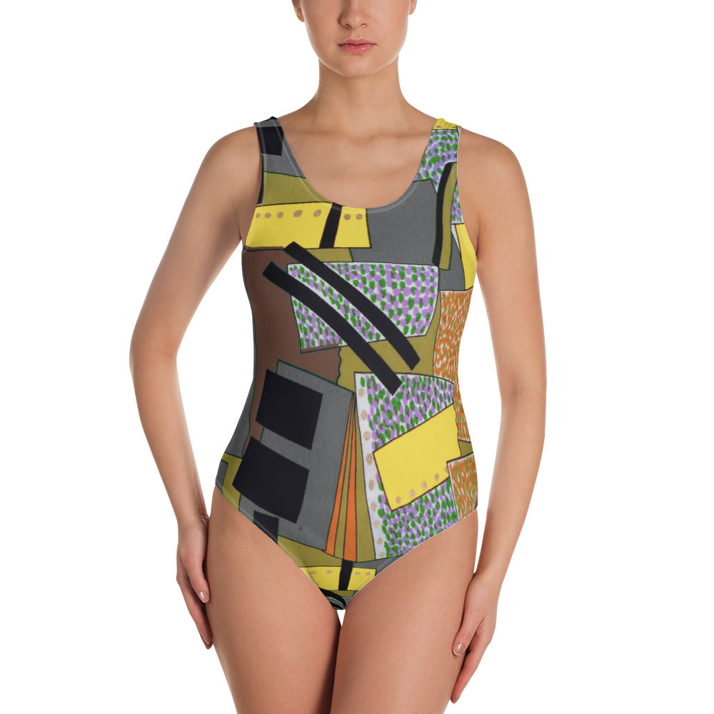 One-Piece Graphic Tango Bathing Suit