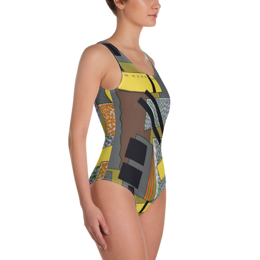 One-Piece Graphic Tango Bathing Suit