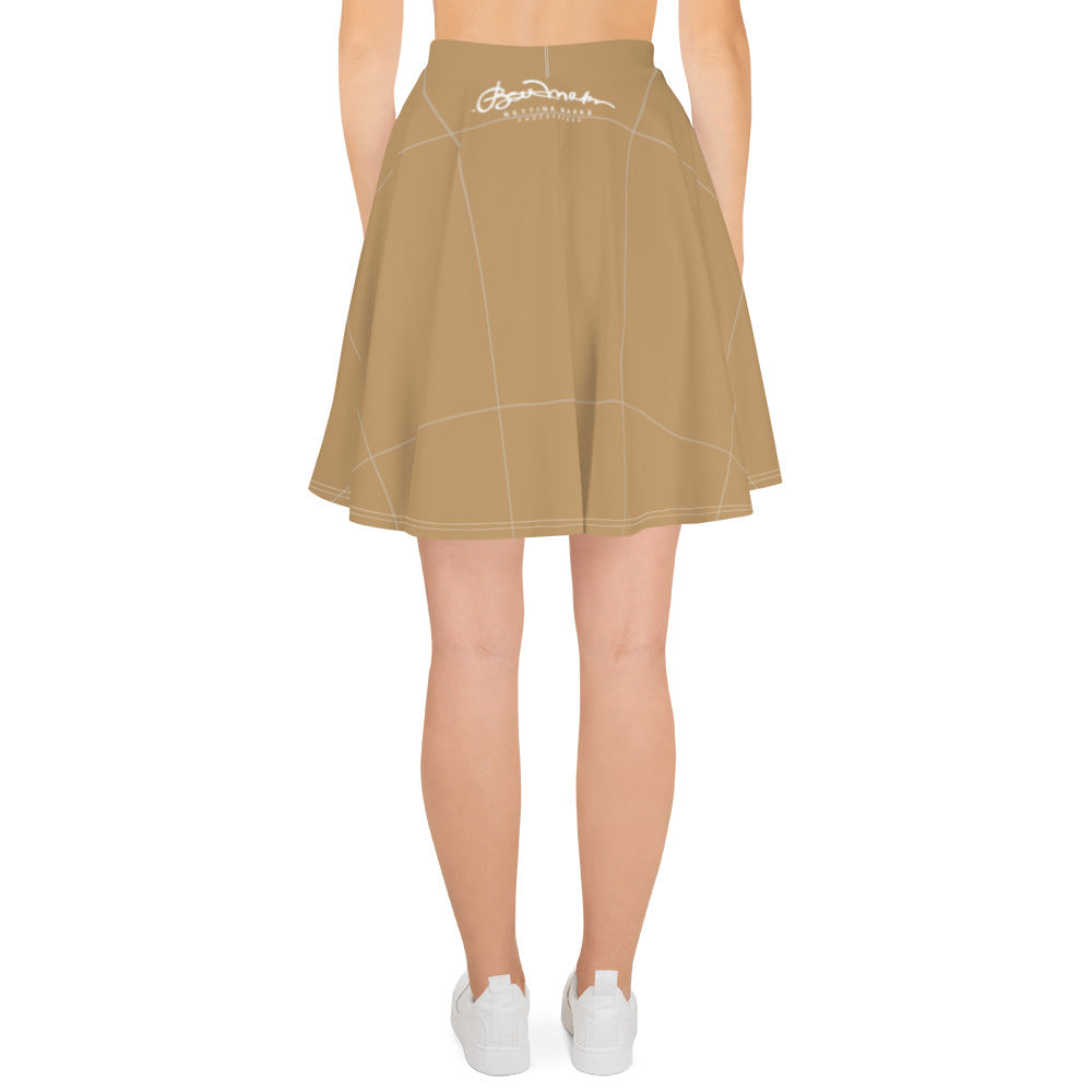 Camel Skater Skirt